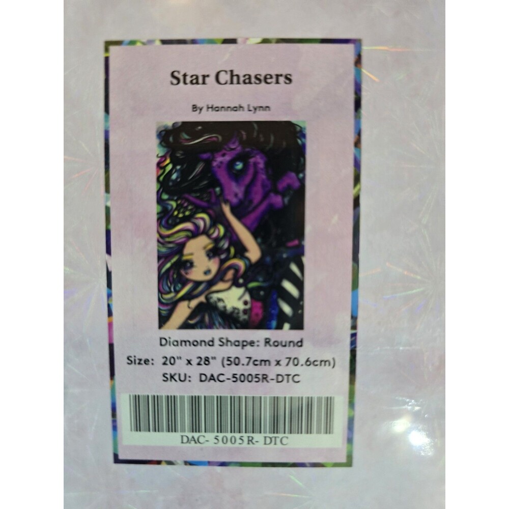 Diamond Art Club DAC Star Chasers by Hannah Lynn Diamond Painting NEW RETIRED